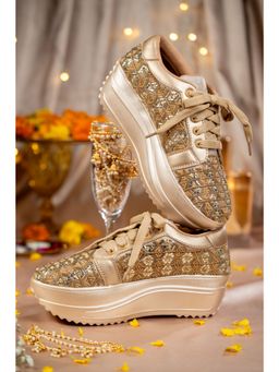 House of Vian - Gold Majesties Sneakers