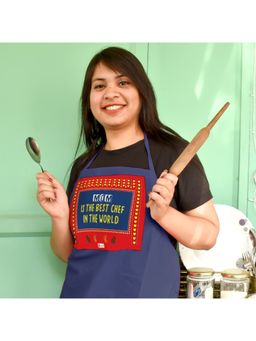 Indigifts - The Best Chef In The World Quote Artwork Apron, Mothers Day Gift