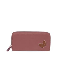 Caprese - Muddy Pink Casual Solid Bi-Fold Wallet
