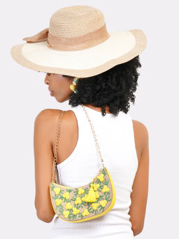 APT FOREVER - Garden Glow Sling Bag-Yellow