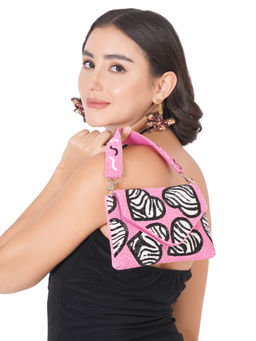 APT FOREVER - Zebra Heart Mini Bag