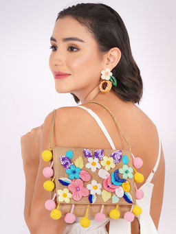 APT FOREVER - Flowery Fun Sling Bag