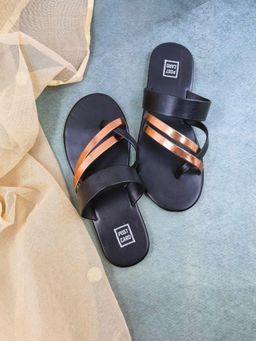 Postcard - Rio Slip On Flats In Black