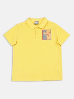 Puma - Graphic Boys Yellow T-shirt