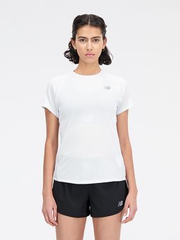 New Balance - Women Half Sleeves Blue T-Shirt