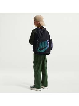 Nike - Youth Unisex Black Elemental Backpack with Pouch (20L)