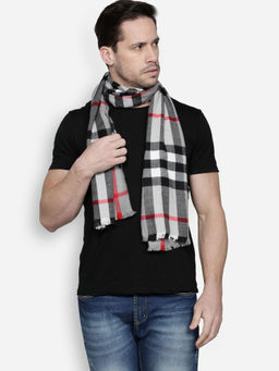 Alvaro Castagnino - Mens Viscose Grey Muffler