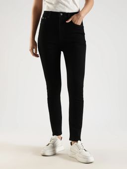 Calvin Klein - Black Skinny Fit Mid Rise Jeans