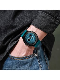 CARLINGTON - Velocity Series Blue Analog-Digital Sports Watch (8102) (M)