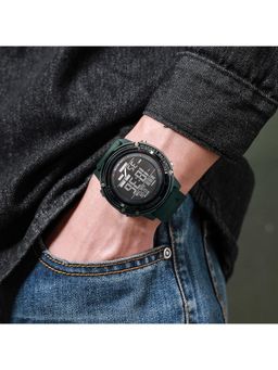 CARLINGTON - Velocity Series Green Analog-Digital Sports Watch (8125) (M)