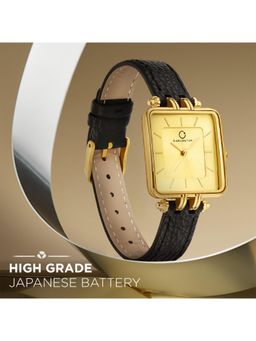 CARLINGTON - Aura Series Gold Analog Women Wrist Watch (209) (M)
