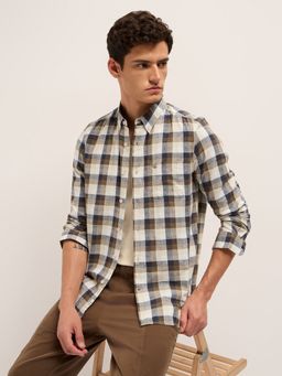 The Bear House - Multi-Color Cotton Solid Shirt