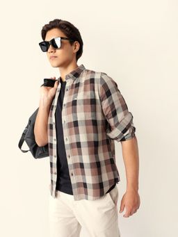 The Bear House - Multi-Color Cotton Checks Shirt
