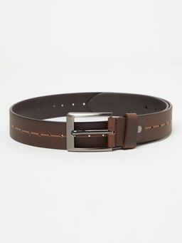 Cantabil - Solid Brown Casual Belt