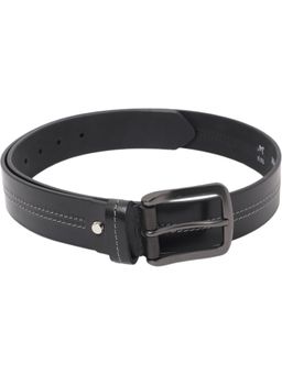 Cantabil - Solid Black Casual Belt