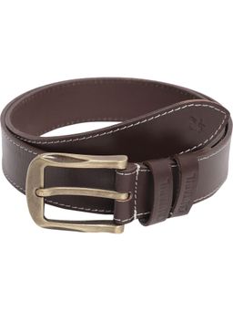 Cantabil - Solid Brown Casual Belt