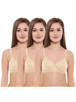 Bodycare - Pack of 3 Premium Perfect Coverage Bra In Skin Colour