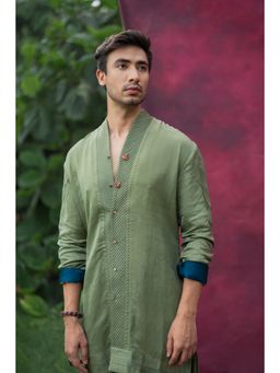 Jatin Malik - The Sage Kurta with Trouser (Set of 2)