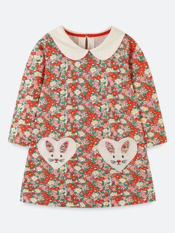 Oh Rare - Girl Multi-Color Floral Dress