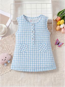HELLCAT - Girls Blue Cotton Dress