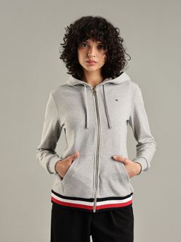 Tommy Hilfiger - Regular Fit Cotton Jacket-Grey