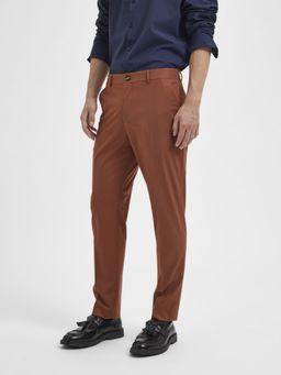 Selected - Solid Formal Brown Trouser