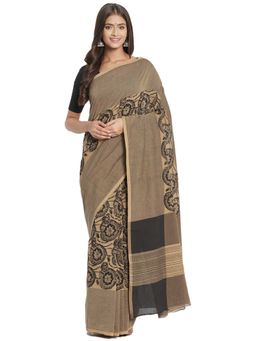 Fabindia - Cotton Kalamkari Sari without Blouse