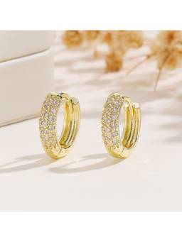 ESTAILO FASHION - Stellar Shine Hoops Earring