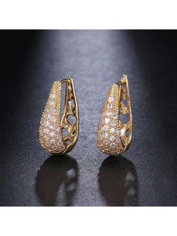 ESTAILO FASHION - Chic Radiance Huggies Earring
