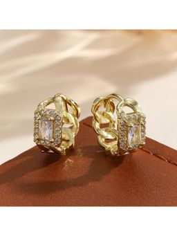 ESTAILO FASHION - Precious Shine Hoops Earring