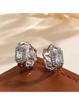 ESTAILO FASHION - Heartlight Elegance Hoops Earring