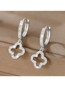 ESTAILO FASHION - Radiant Twist Silver Earrings