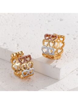ESTAILO FASHION - Eternity Heartlets Hoops Earring