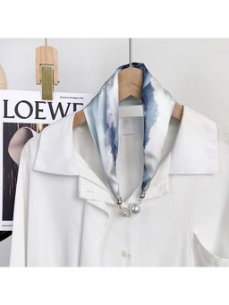 CrossKulture - Women Satin Printed Scarf