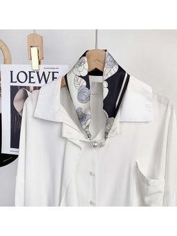 CrossKulture - Women Satin Printed Scarf