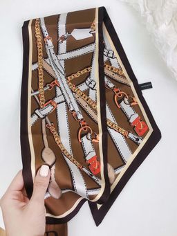 CrossKulture - Women Satin Printed Scarf