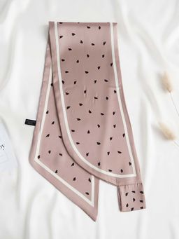 CrossKulture - Women Satin Printed Scarf