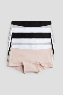 H&M - Girls 5-Pack Cotton Boxers