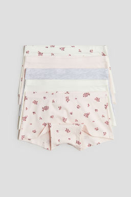 H&M - Girls 5-Pack Cotton Boxers