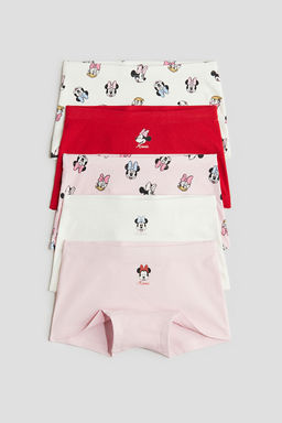 H&M - Girls 5-Pack Cotton Boxer Briefs