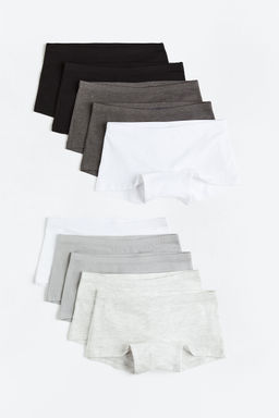 H&M - Girls 10-Pack Boxer Briefs
