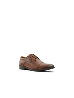 Aldo - Men Cognac Tan Dress Lace Up Casual Derbies