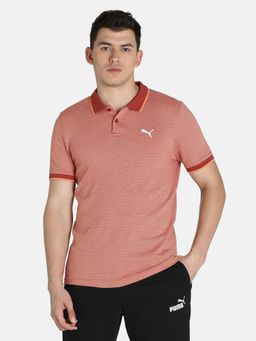 Puma - Multi Pique Jacquard Mens Polo