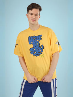 WEARDUDS - Mens Here To Stay Over-Sized T-Shirt