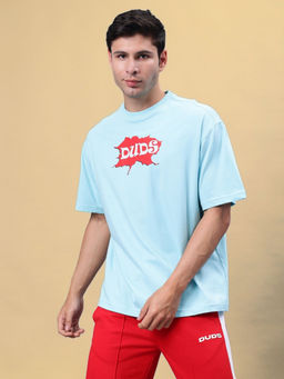 WEARDUDS - Mens Radio Over-Sized T-Shirt