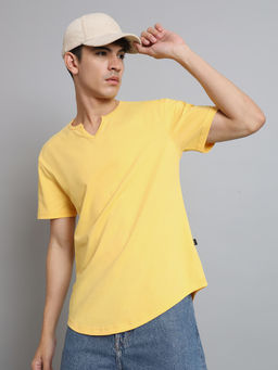 WEARDUDS - Mens Yellow Viking Regular Fit T-Shirt