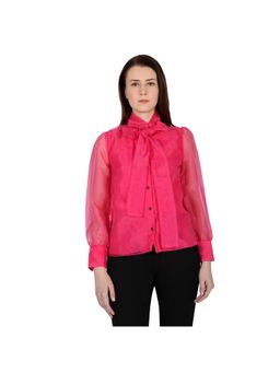 ASHTAG - Pink Organza Blouse