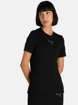 Puma - Her Slim Women Black T-shirt