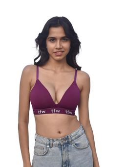 TFW - Oh So Smooth Wireless Bra Purple