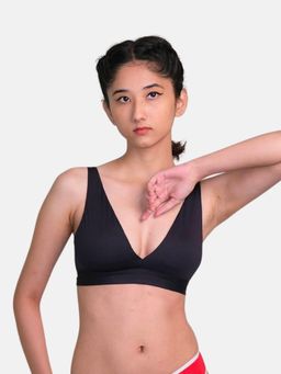 TFW - Wireless Plunge Bra Black